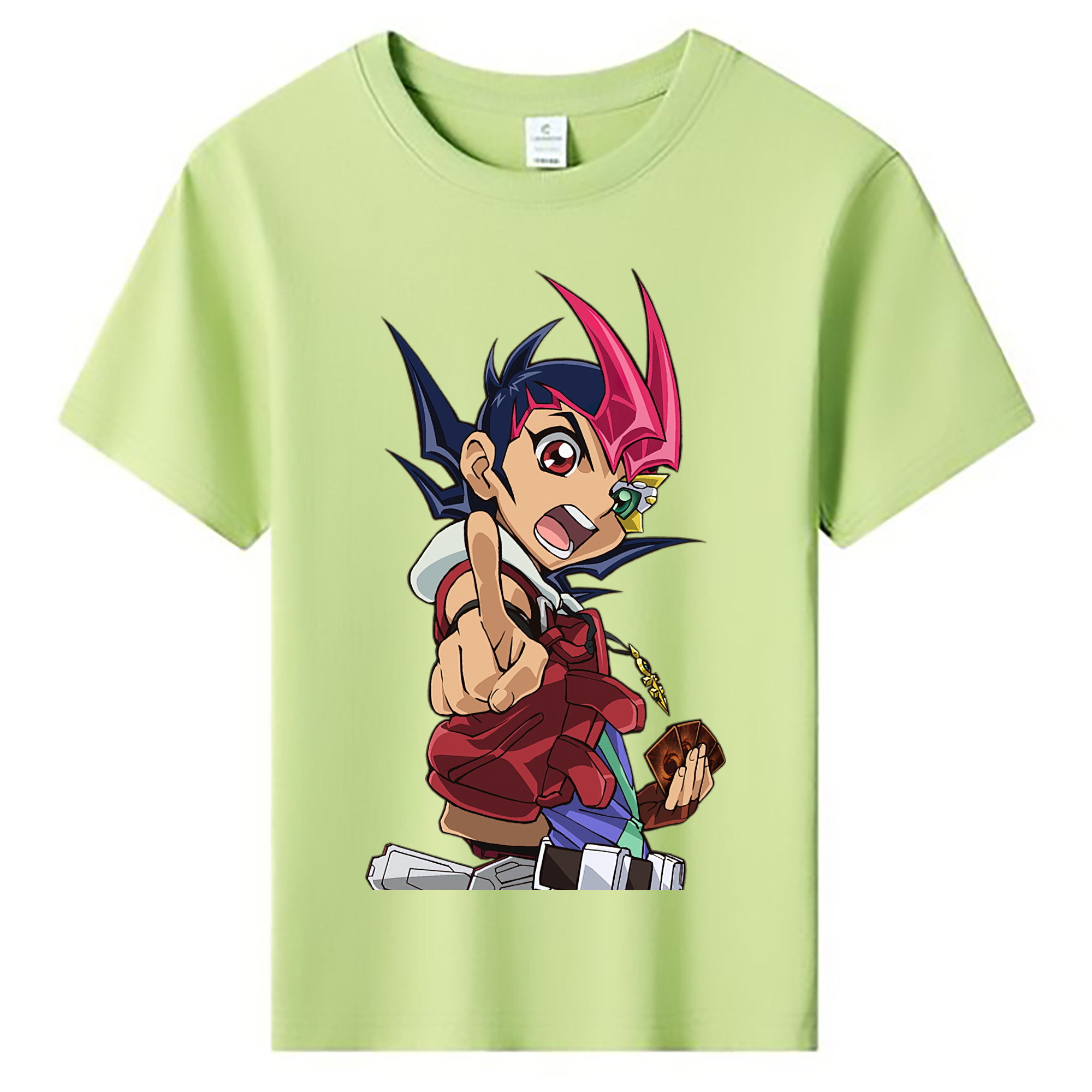 （画像用） 遊☆戯☆王 Yu-Gi-Oh! 綿100％キッズTシャツ（フロントプリント）